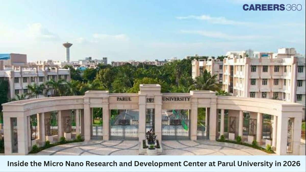 Inside the Micro Nano Research and Development Center at Parul University in 2026